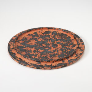 Plato Plano con Borde Interior