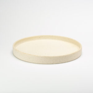 Plato con Borde Recto