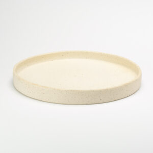 Plato con Borde Recto